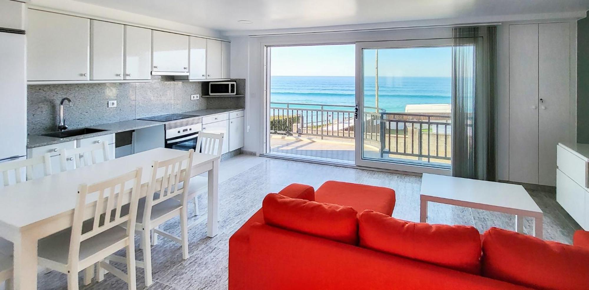 Ag Casa Vilamar En Primera Linea De Playa Razo Razo da Costa Exteriör bild